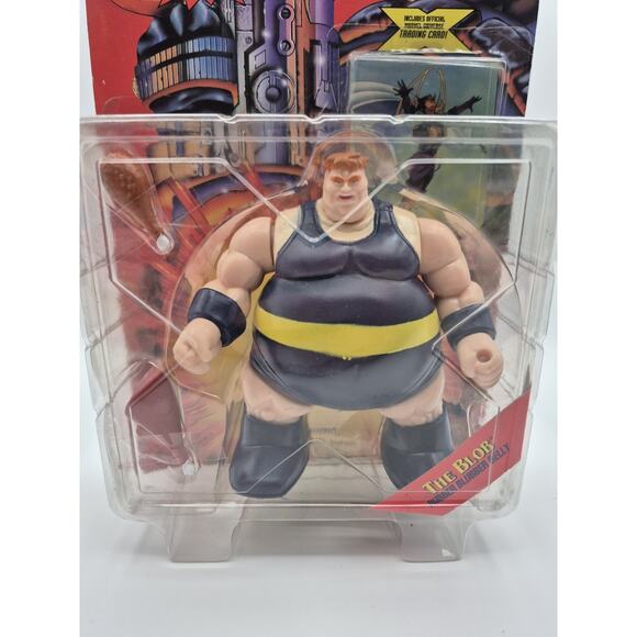 Marvel Comics X-Men X-Foce The Blob Action figure Toy Biz 1995 New Sealed - Picture 2 of 10